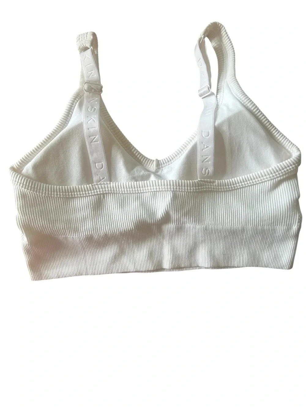Danskin Cream Bralette Size 1X NWOT |Wireless Comfort Bra | Plus Size Loungewear